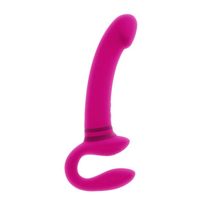 Gender X Sharing Is Caring Strapless Dildo - Pink