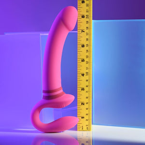 Gender X Sharing Is Caring Strapless Dildo - Pink