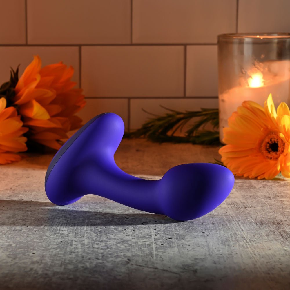 Gender X Anybodys Plug - Vibrating Butt Plug - Blue