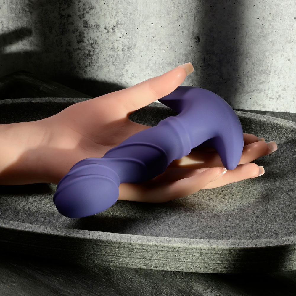 Gender X Ring It - Vibrator with Wireless Remote - Purple