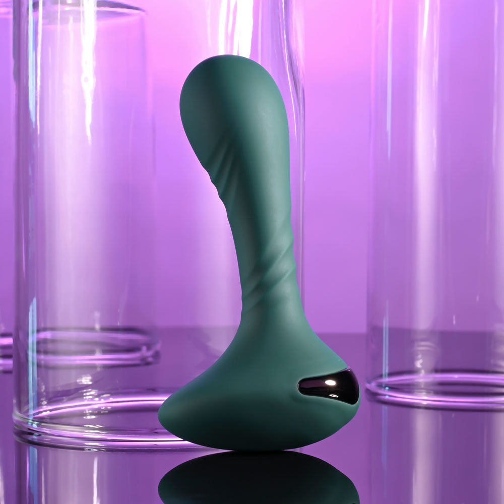 Gender X Goes Anywhere - Vibrating Anal Plug - Green