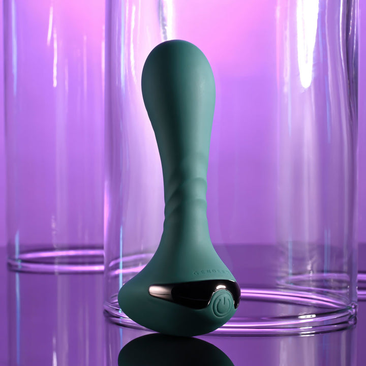 Gender X Goes Anywhere - Vibrating Anal Plug - Green