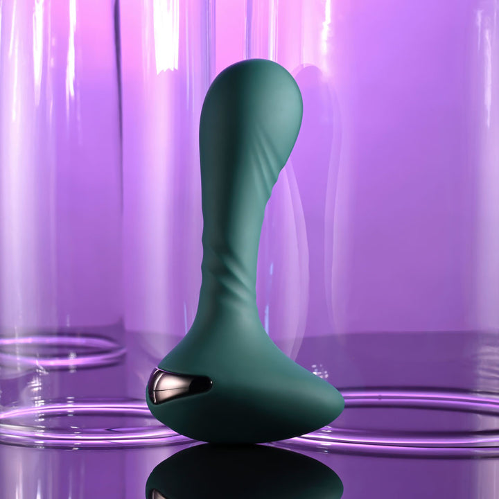 Gender X Goes Anywhere - Vibrating Anal Plug - Green