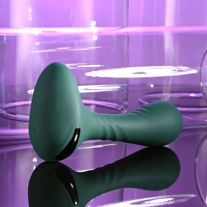 Gender X Goes Anywhere - Vibrating Anal Plug - Green