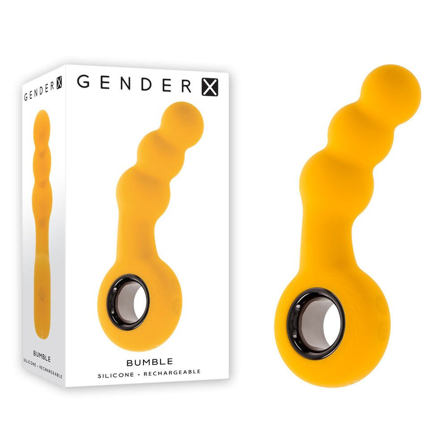 Gender X Bumble - Vibrating Butt Plug - Yellow