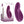 Gender X BJ Buddy - Purple Vibrating Unisex Stimulator