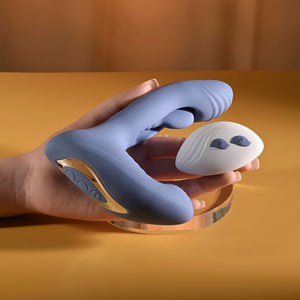 Gender X Flapjack - Blue Rechargeable Flapping Vibrtor
