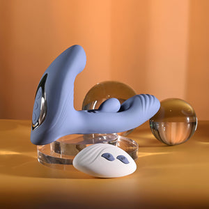 Gender X Flapjack - Blue Rechargeable Flapping Vibrtor