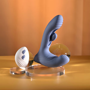 Gender X Flapjack - Blue Rechargeable Flapping Vibrtor