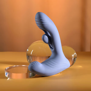 Gender X Flapjack - Blue Rechargeable Flapping Vibrtor