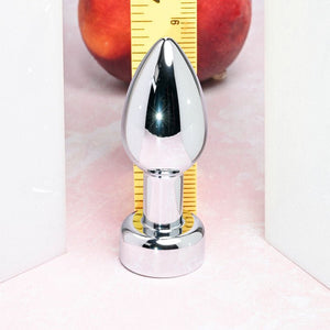 Gender X Rockin' Metal Pllug -  9.3cm Rechargeable Butt Plug