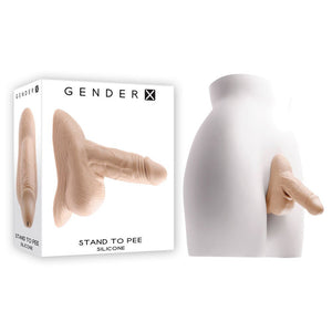 Gender X Silicone Stand To Pee - Light Flesh