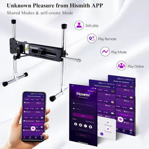 Hismith Premium 4.0 Sex Machine - Mains Powered with App Control and Remote