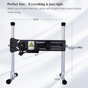 Hismith Premium 3.0 Mains Powered Black Sex Machine with App Control and Remote