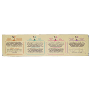 Earthly Body Aphrodisiac Bath Fizzers - Scented Bath Bombs - Set of 4 Scents