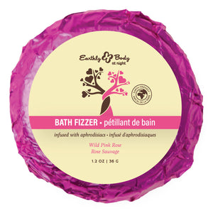 Earthly Body Aphrodisiac Bath Fizzers - Scented Bath Bombs - Set of 4 Scents