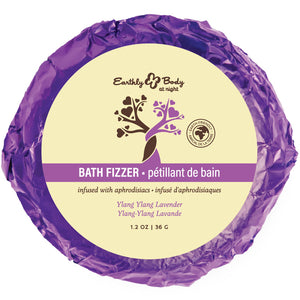 Earthly Body Aphrodisiac Bath Fizzers - Scented Bath Bombs - Set of 4 Scents