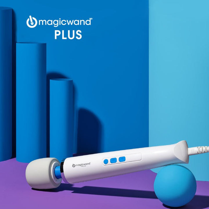 Magic Wand Plus - Mains Powered Massage Wand - White