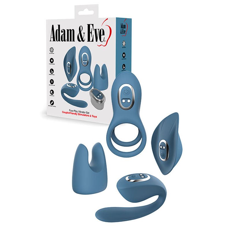 Adam & Eve Four Couples Play Set - Blue