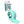 Adam & Eve Curvey Cutie Pleasure Combo - Tapping Stimulator - Teal