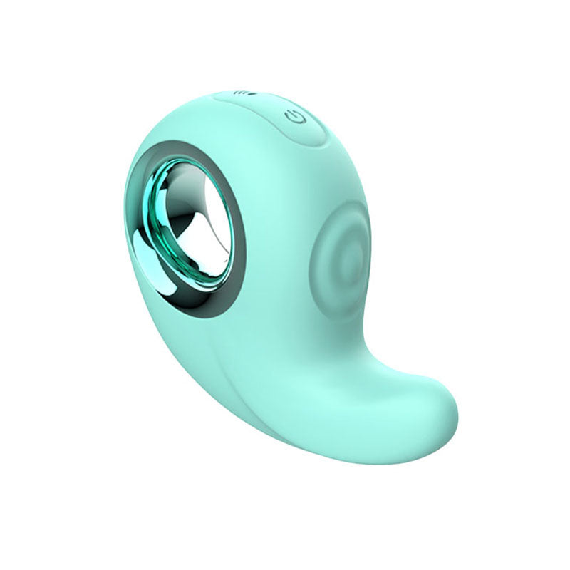 Adam & Eve Curvey Cutie Pleasure Combo - Tapping Stimulator - Teal