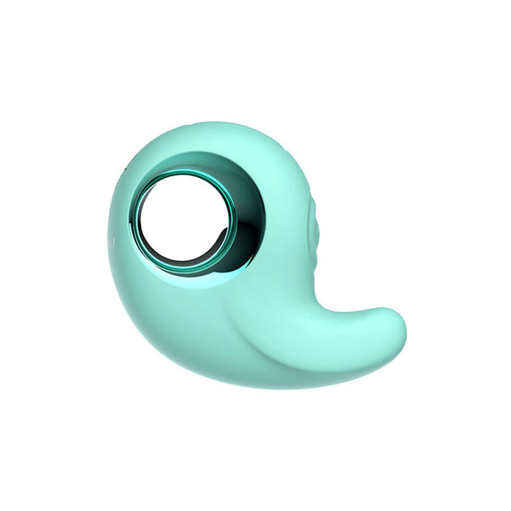 Adam & Eve Curvey Cutie Pleasure Combo - Tapping Stimulator - Teal