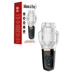 Adam & Eve Adam's Gawk Gawk 2.0 - Rotating & Vibrating Masturbator