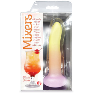 Mixers Tequila Sunrise 8 Inch Dildo - Orange/Yellow