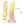 Mixers Tequila Sunrise 8 Inch Dildo - Orange/Yellow