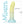 Mixers Lime Rickey 8 Inch Dildo - Yellow/Blue