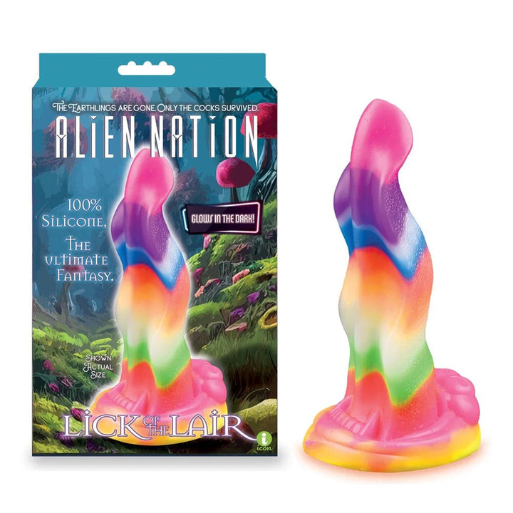 Alien Nation - Lick Of The Lair Glow Rainbow Fantasy Dong