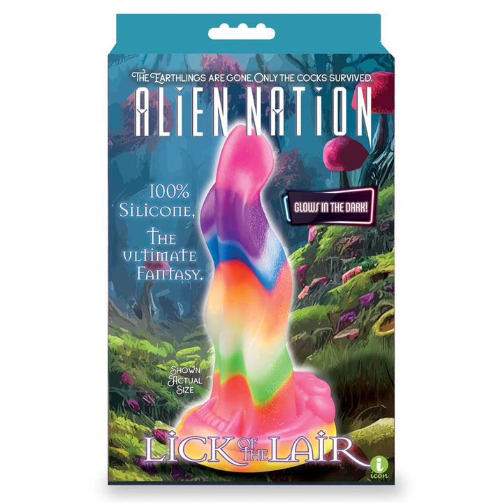 Alien Nation - Lick Of The Lair Glow Rainbow Fantasy Dong 
