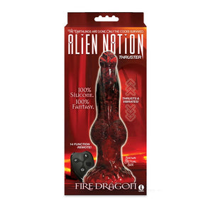 Alien Nation - Fire Dragon - Thrusting Fantasy Dong with Remote