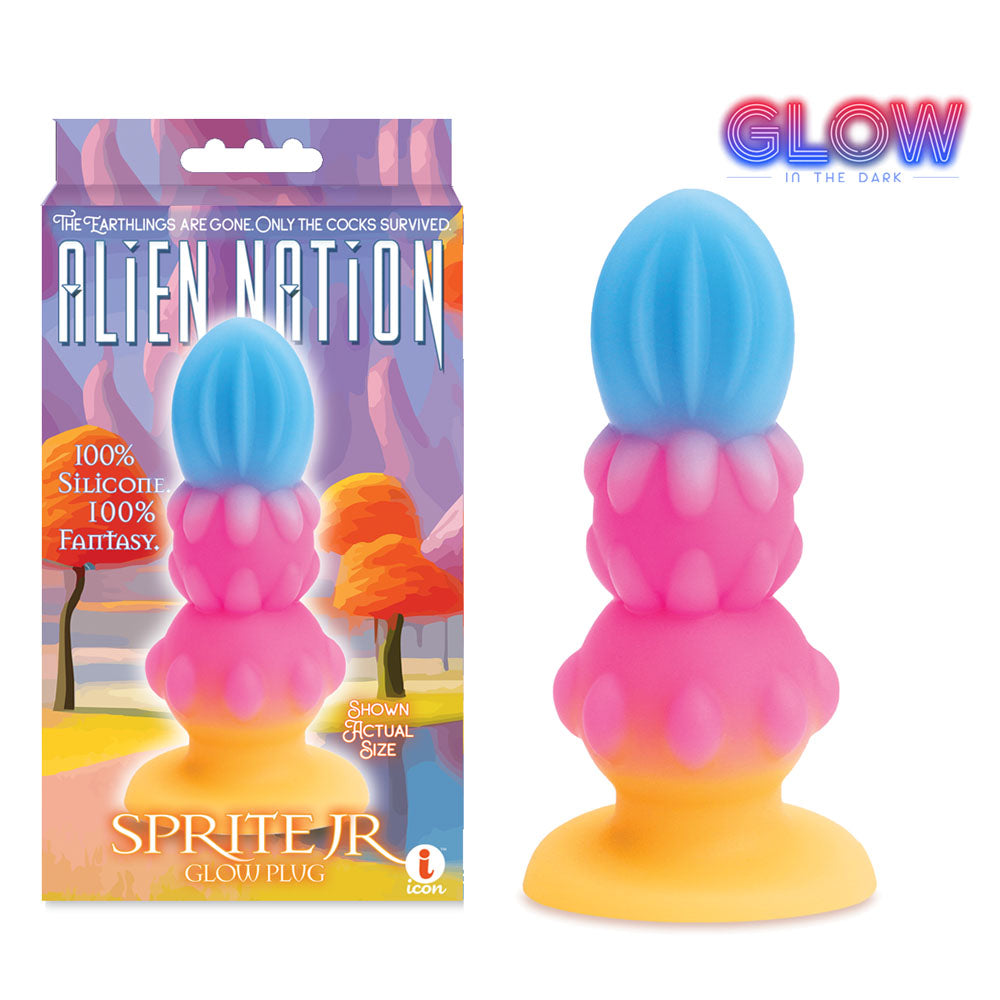 Alien Nation - Sprite Jr. - Glow Anal Plug