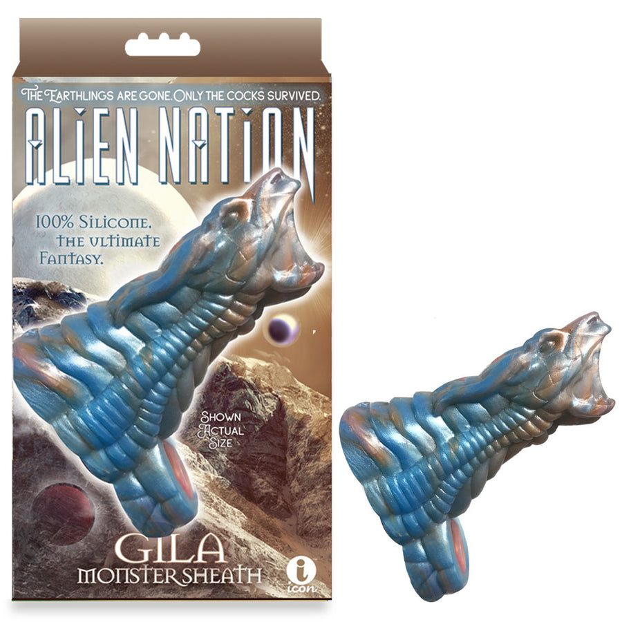 Alien Nation - Gila - Penis Sheath - Blue/Gold