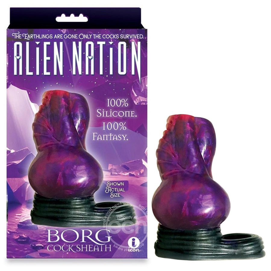 Alien Nation - Borg - Penis Sheath - Black/Purple