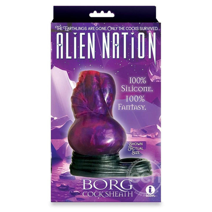 Alien Nation - Borg - Penis Sheath - Black/Purple