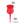 Wild Rose Le Point Air Pulse Stimulator - Red