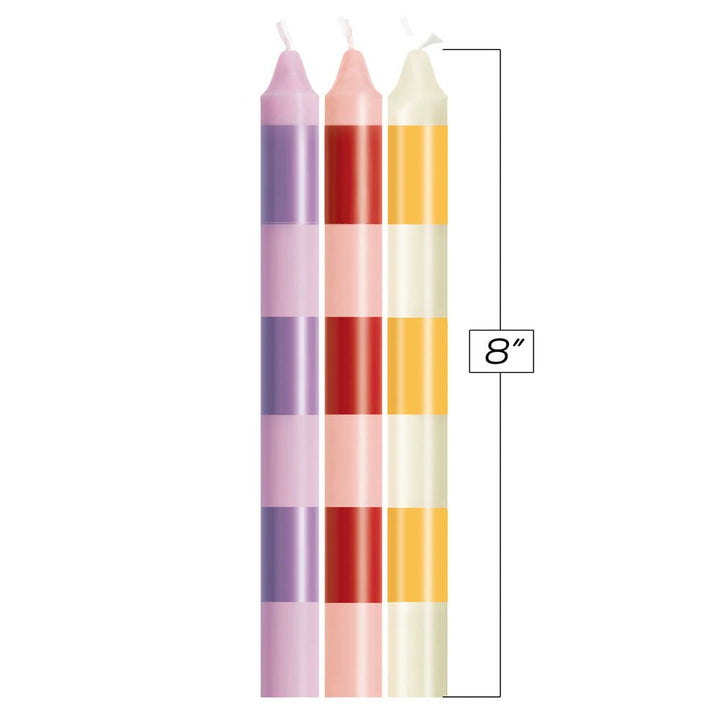 The 9's Make Me Melt Drip Candles  - Pastellines - 3 Pack