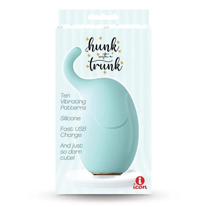 Buzzy Buddy, Hunk with A Trunk Stimulator - Aqua
