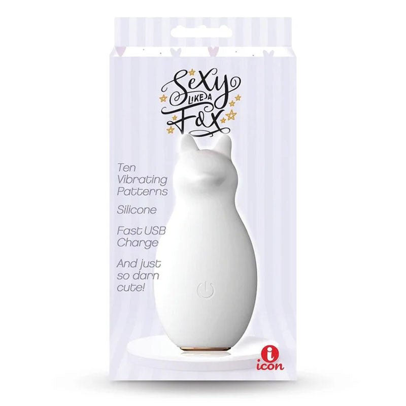 Buzzy Buddy, Sexy Like A Fox - Clitoral Stimulator - White