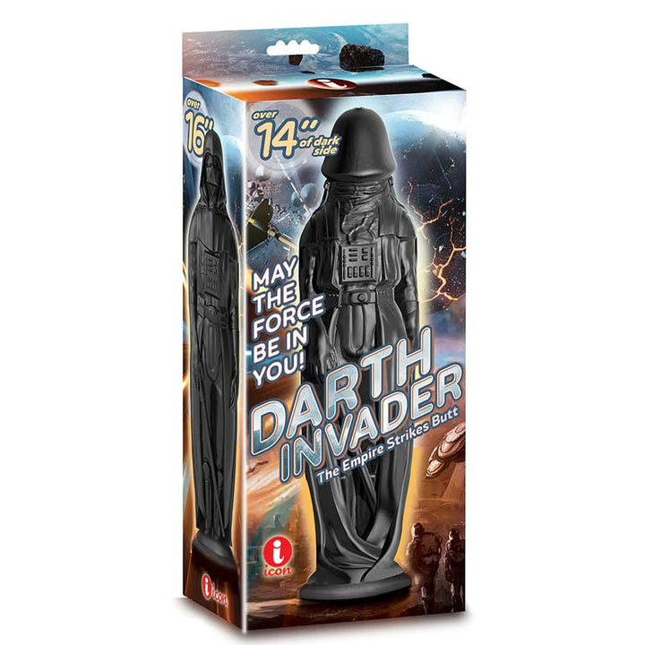 Darth Invader 14 Inch Dong - Black