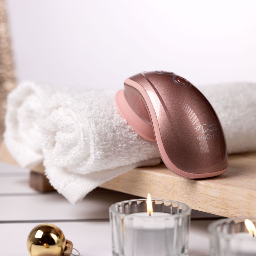 Twitch 1 - Rose Gold Suction Vibrator