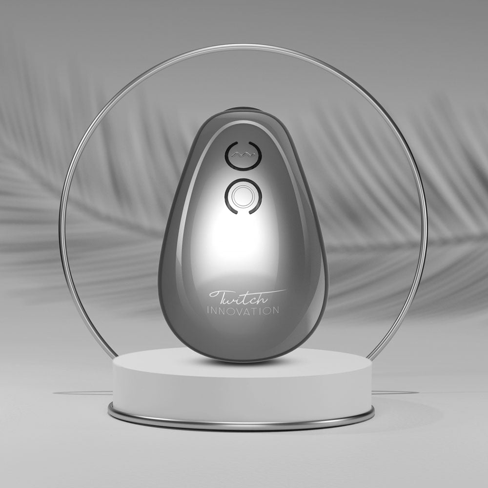 Twitch 1 - Silver Suction Vibrator