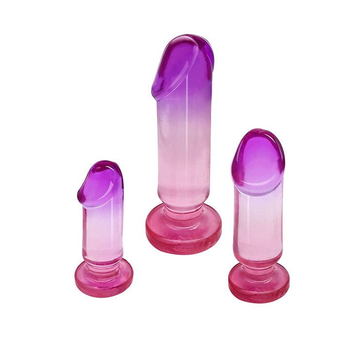 Adam & Eve Sunset Dreams Anal Training Kit - Pink/Purple
