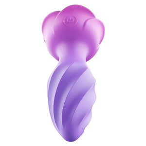 Adam & Eve Rotating & Vibrating Rose Butt Plug - Pink