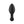 Adam & Eve Omega Vibrating Plug with Remote - Black