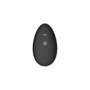 Adam & Eve Omega Vibrating Plug with Remote - Black