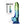 Adam & Eve Sensual Seaside 8.5 Inch Dildo - Blue/Green