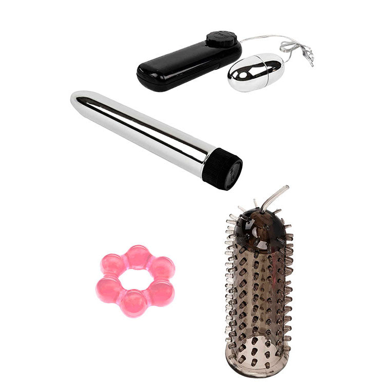 Adam & Eve Deluxed Red Hot Sex Kit - 13 Piece Set